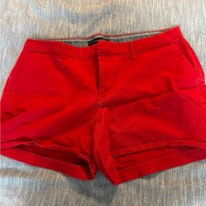 Tommy Hilfiger Bright Red Women's Shorts